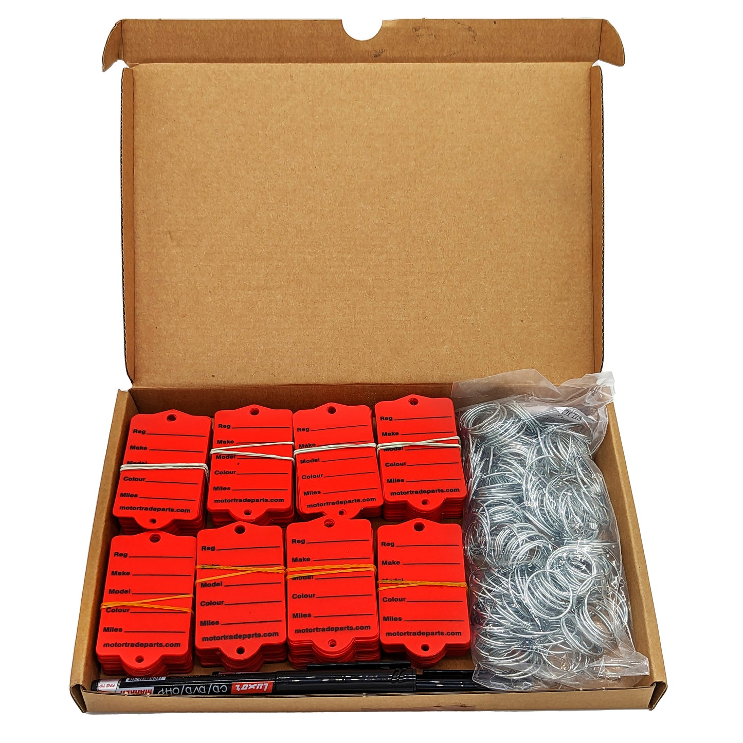 Split Rings Key Tags