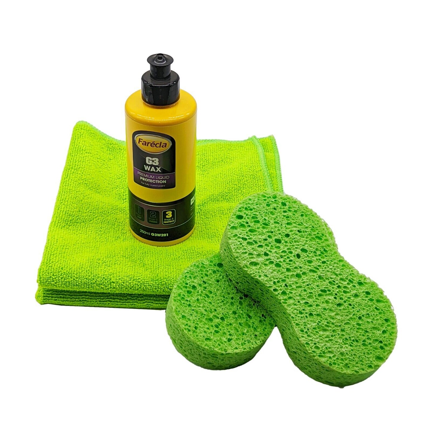 Car Cleaning Valeting kit Wash Wax Kit