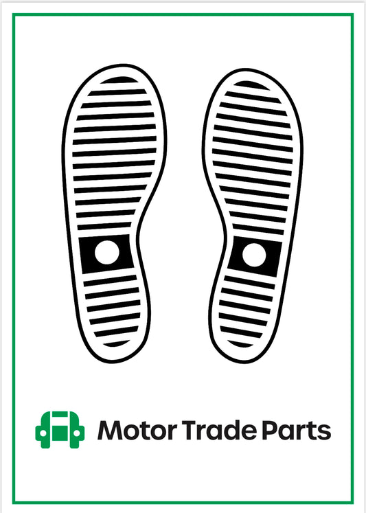 Car Paper Floor Mats Motor Trade and Valeting x 100