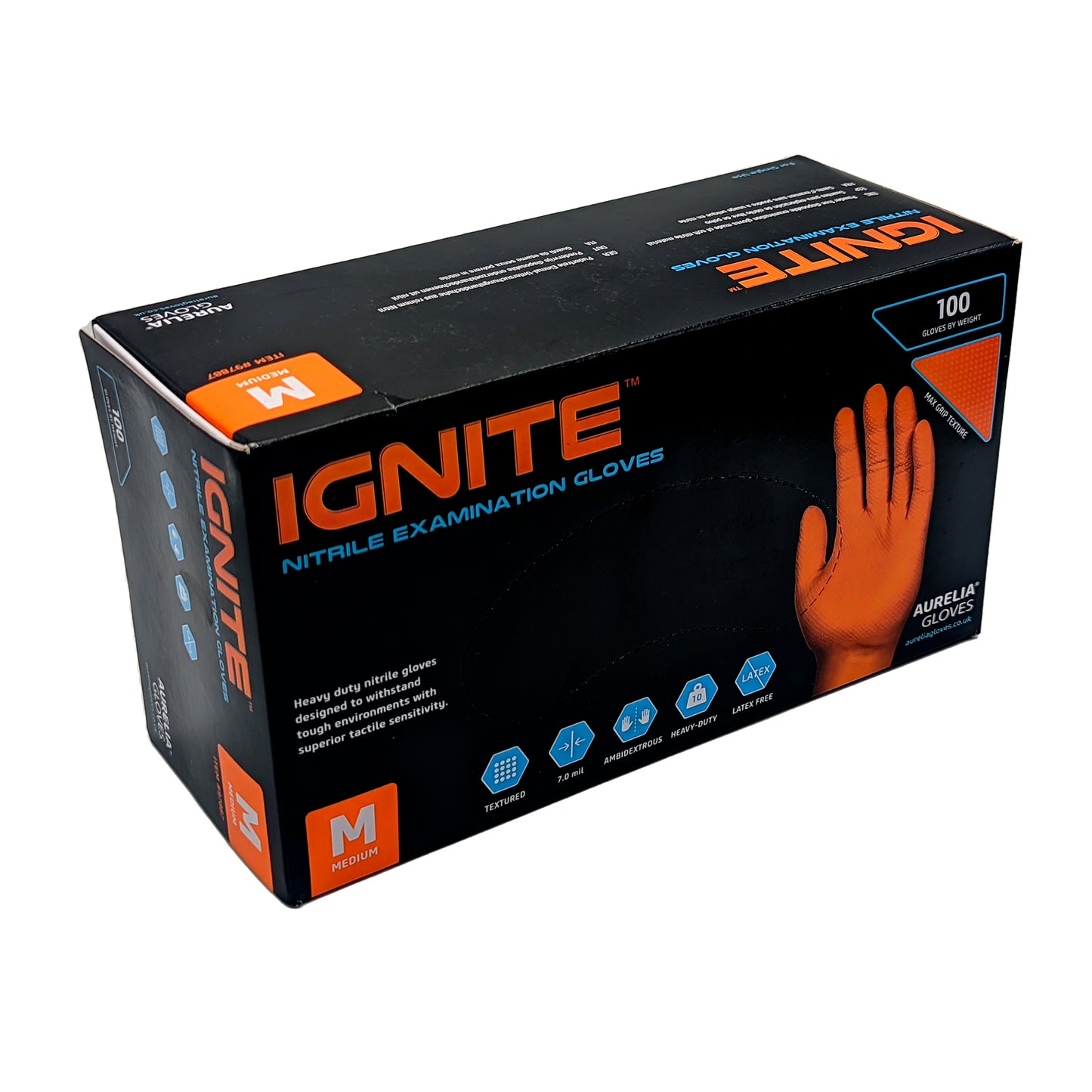 Box of Nitrile Gloves in Size Medium