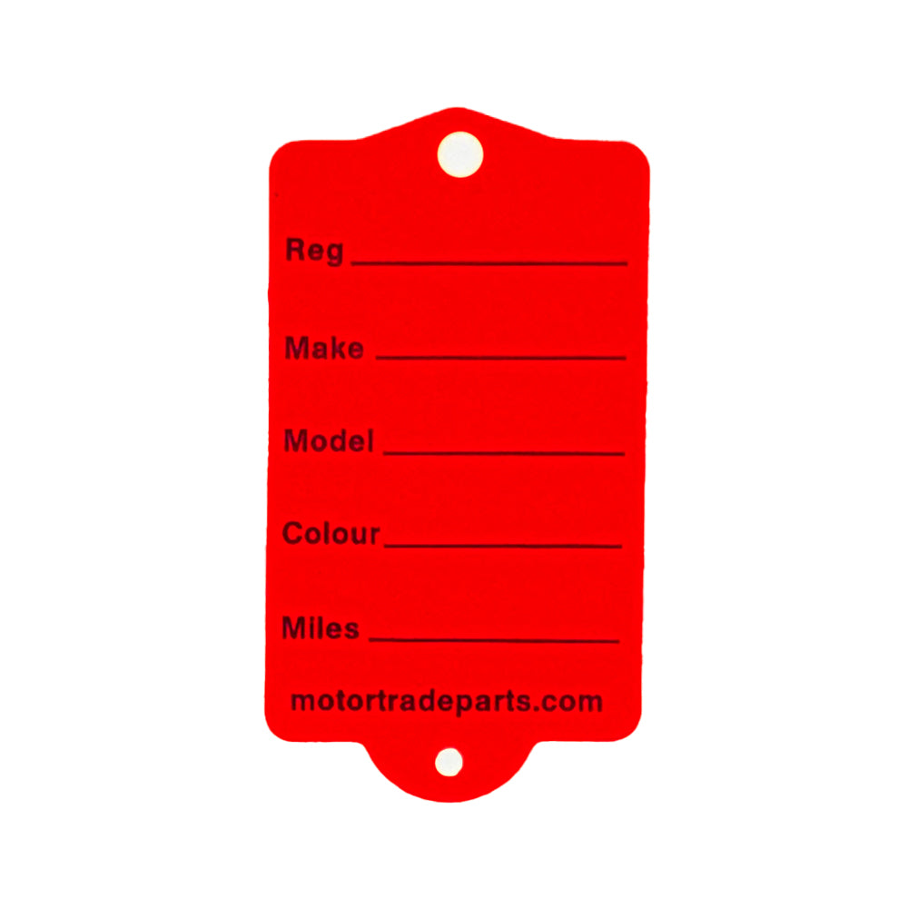 Plastic Key Tags