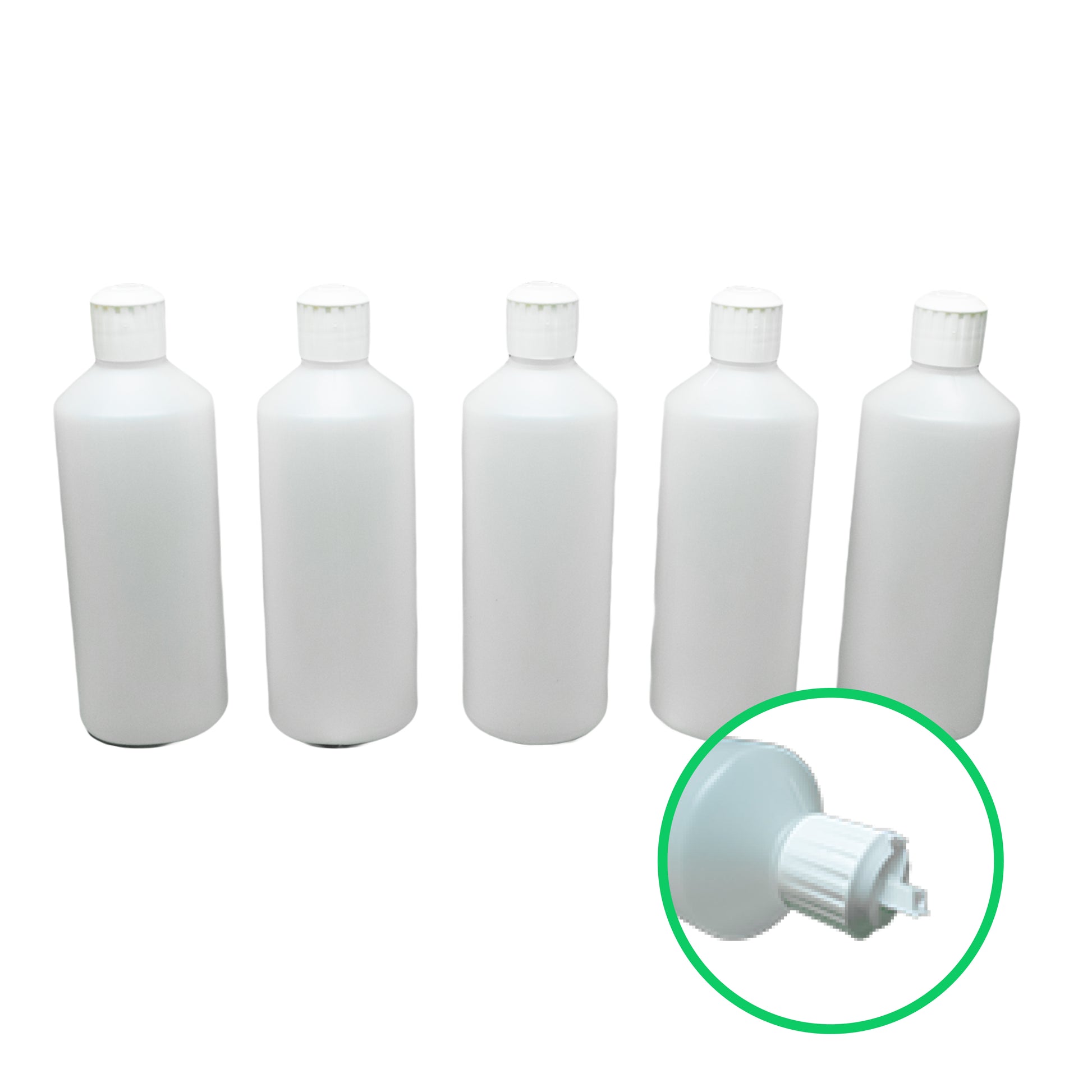 Plastic Bottles with FlipTop Lids