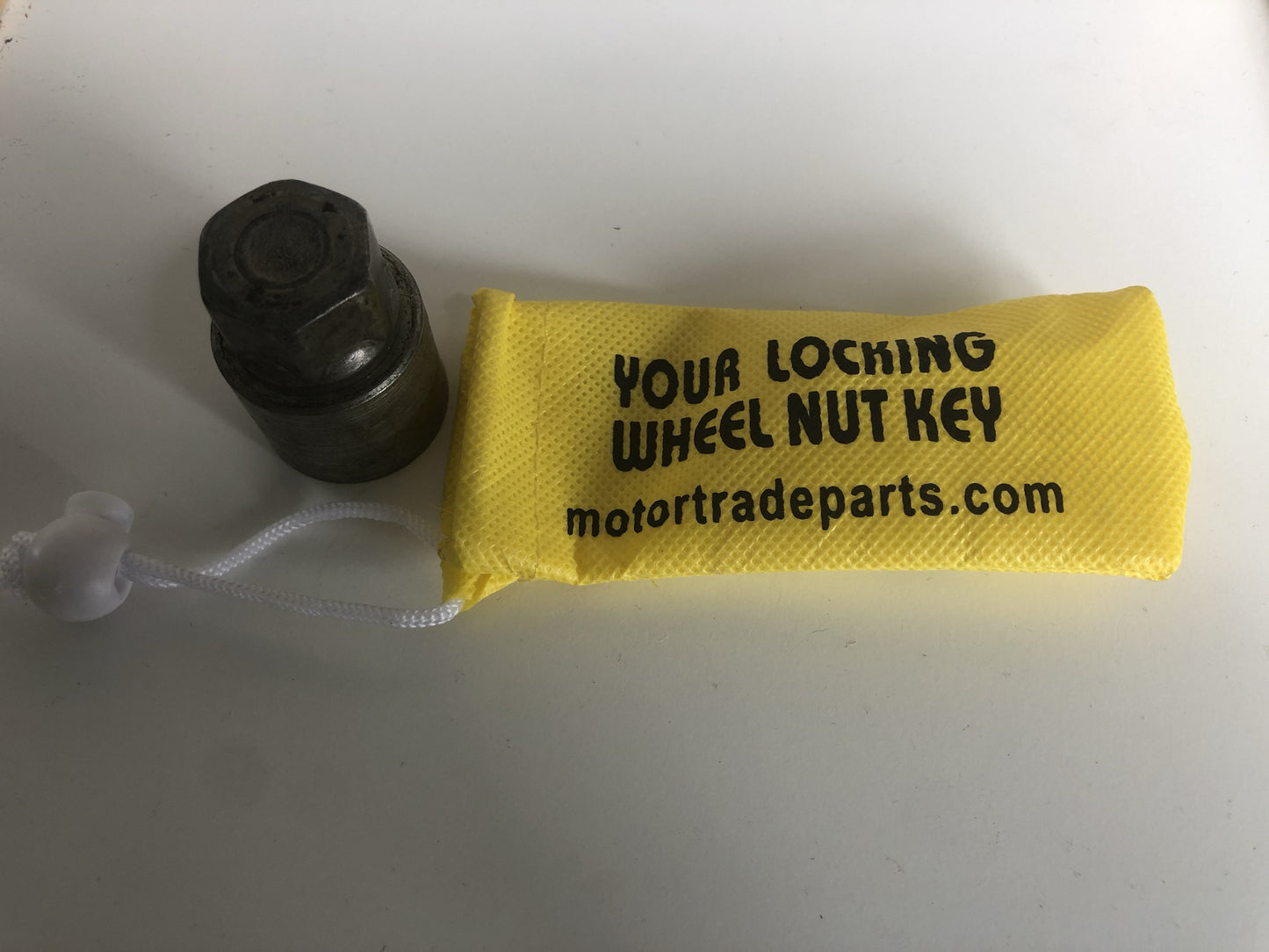 Locking Wheel Nut Bag Yellow | Motor Trade Parts