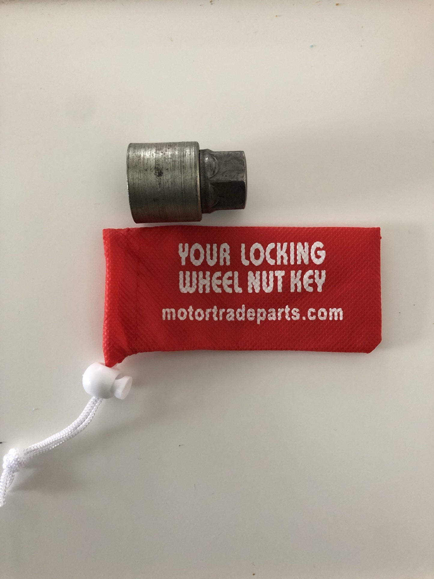 Locking Wheel Nut Bag Red | Motor Trade Parts